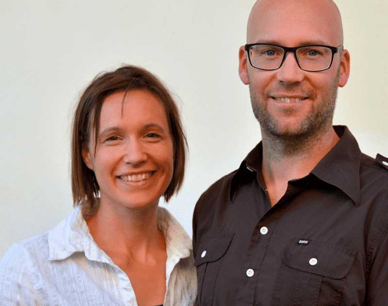 Kristine Frisenfeldt Horn og Jesper Rubech